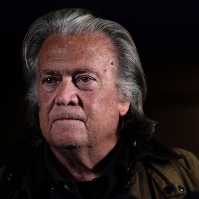 Steve Bannon, der ehemalige Chefstratege von Donald Trump, hat mit harten Worten gegen Elon Musk ausgeteilt. (Archivbild)