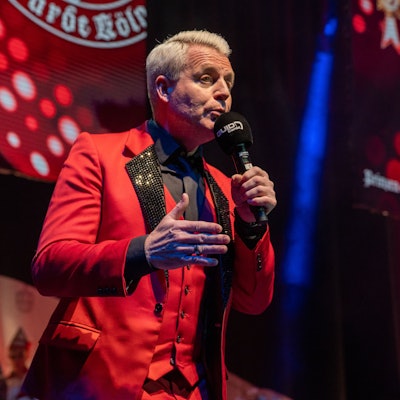Guido Cantz bei der Prinzen-Garde