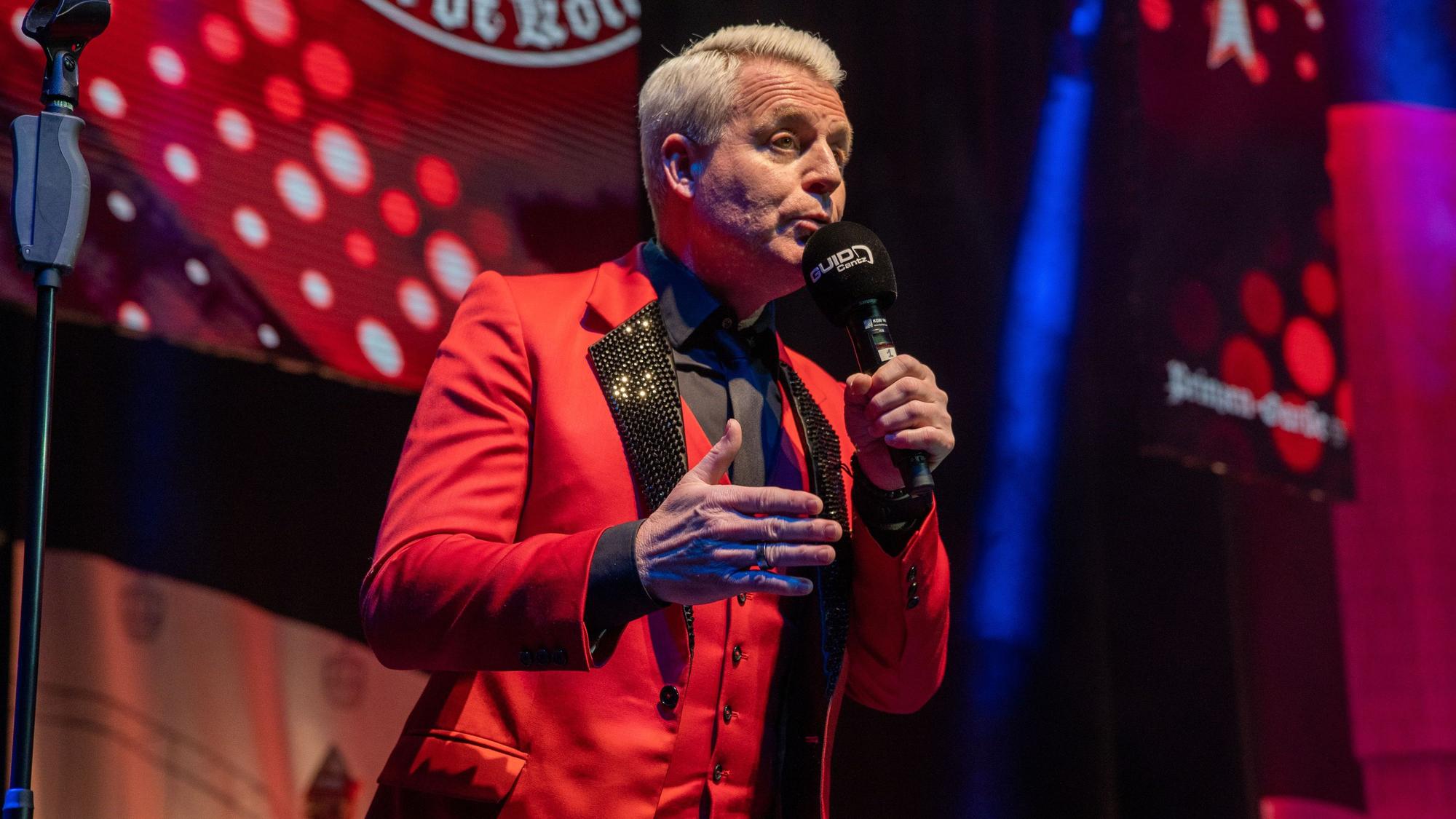 Guido Cantz bei der Prinzen-Garde