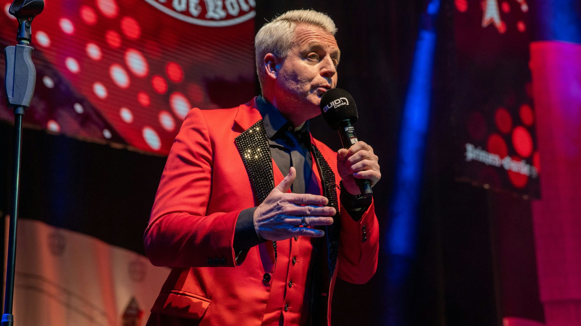 Guido Cantz bei der Prinzen-Garde