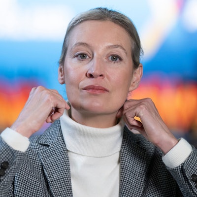 Alice Weidel ist seit letztem Samstag die Kanzlerkandidatin der AfD. Nun sorgt ein Kreisverband ihrer Partei mit einer Flyeraktion für scharfe Kritik. (Archivbild)