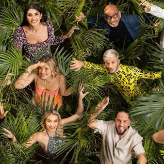 V.l.n.r.: Timur Ülker, Yeliz Koc, Pierre Sanoussi-Bliss, Alessia Herren, Lilly Becker, Nina Bott, Sam Dylan, Edith Stehfest, Jörg Dahlmann, Anna-Carina Woitschack, Maurice Dziwak, Jürgen Hingsen
