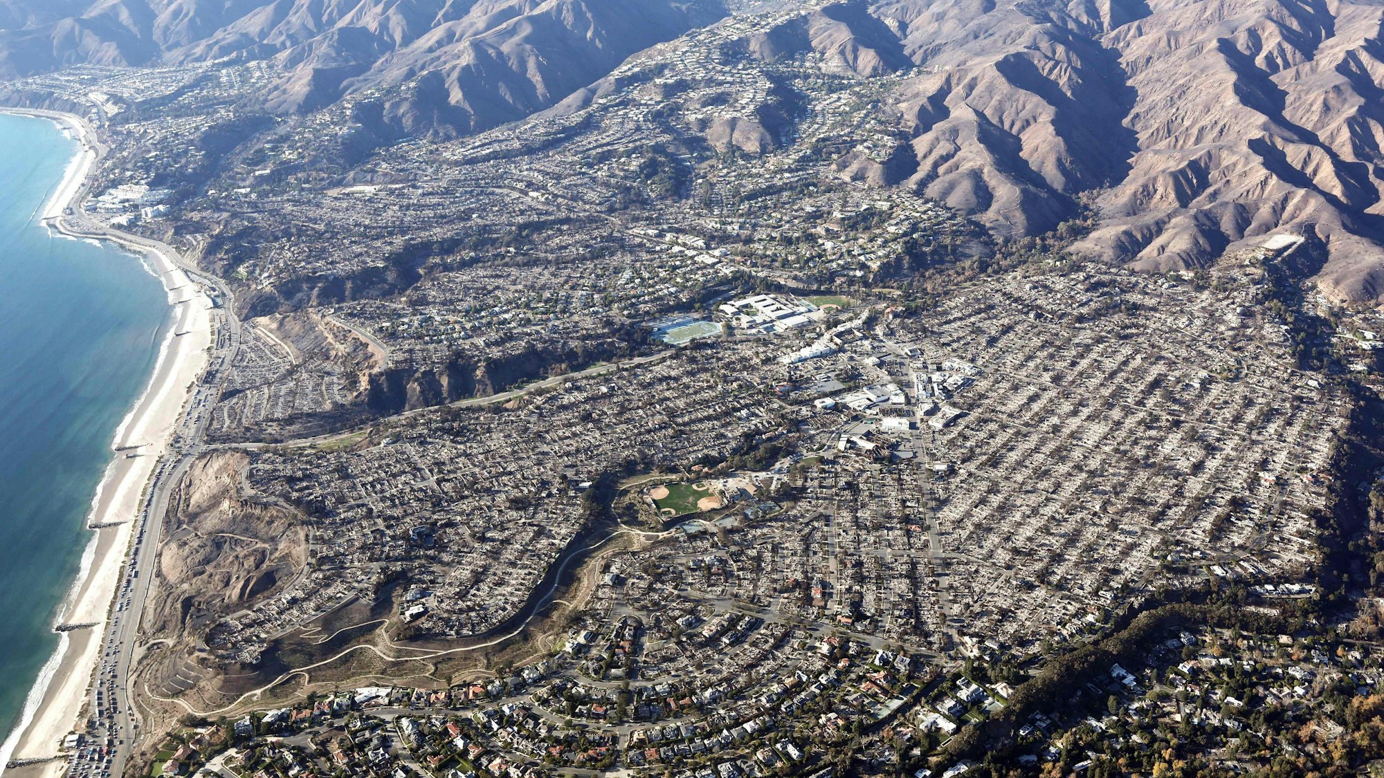 Ein Luftbild von Los Angeles (Symbolbild)