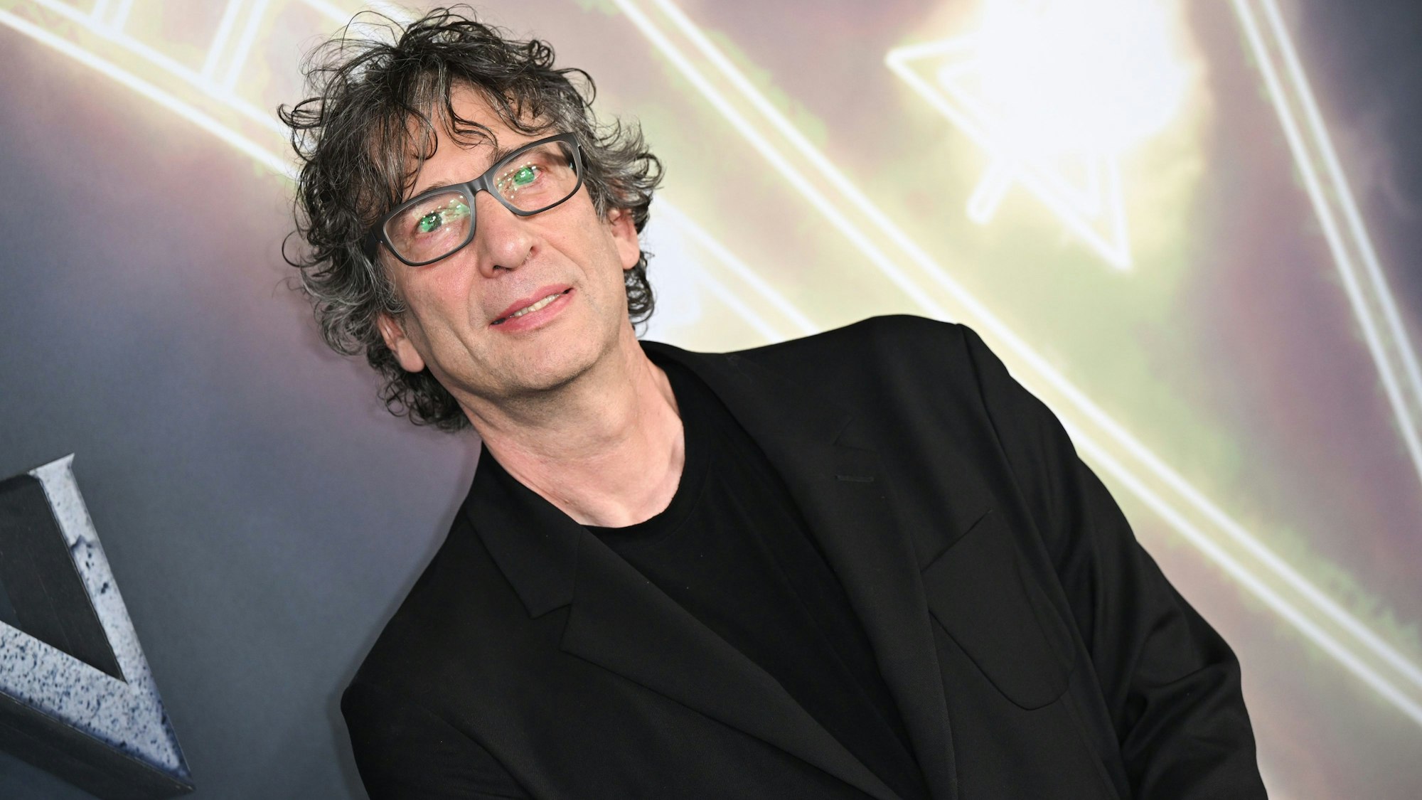 Neil Gaiman besucht die Weltpremiere von „The Sandman“ im BFI Southbank am 03. August 2022 in London, England.