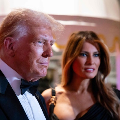 Donald Trump und seine Ehefrau Melania.