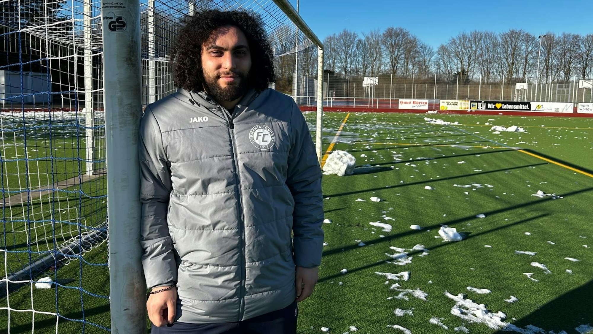 Gökhan Erdek, Trainer der Inklusionsmannschaft des FC Germania Zündorf