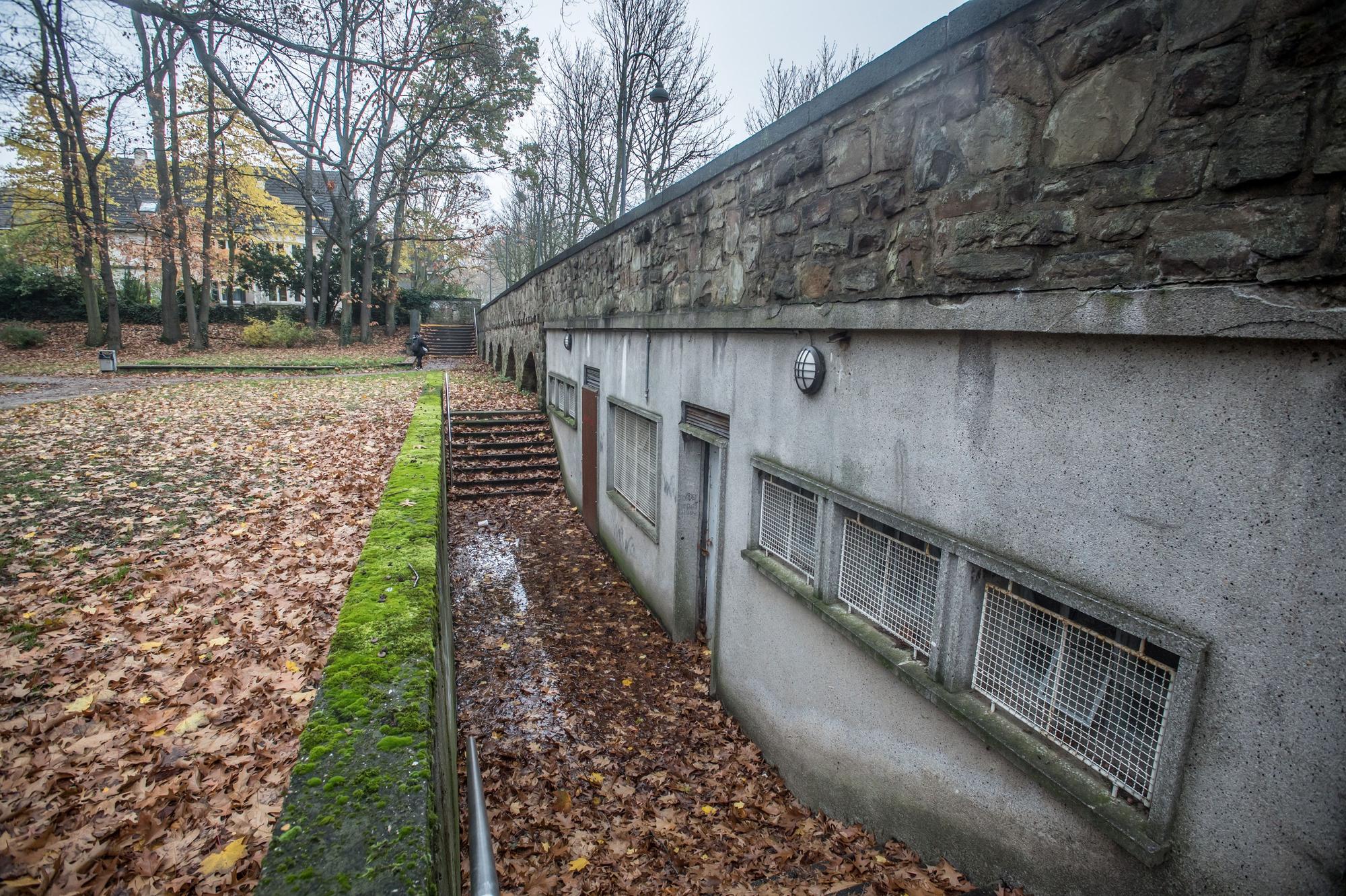 Der Hindenburgpark in der Kolonie III in Wiesdorf. Foto: Ralf Krieger