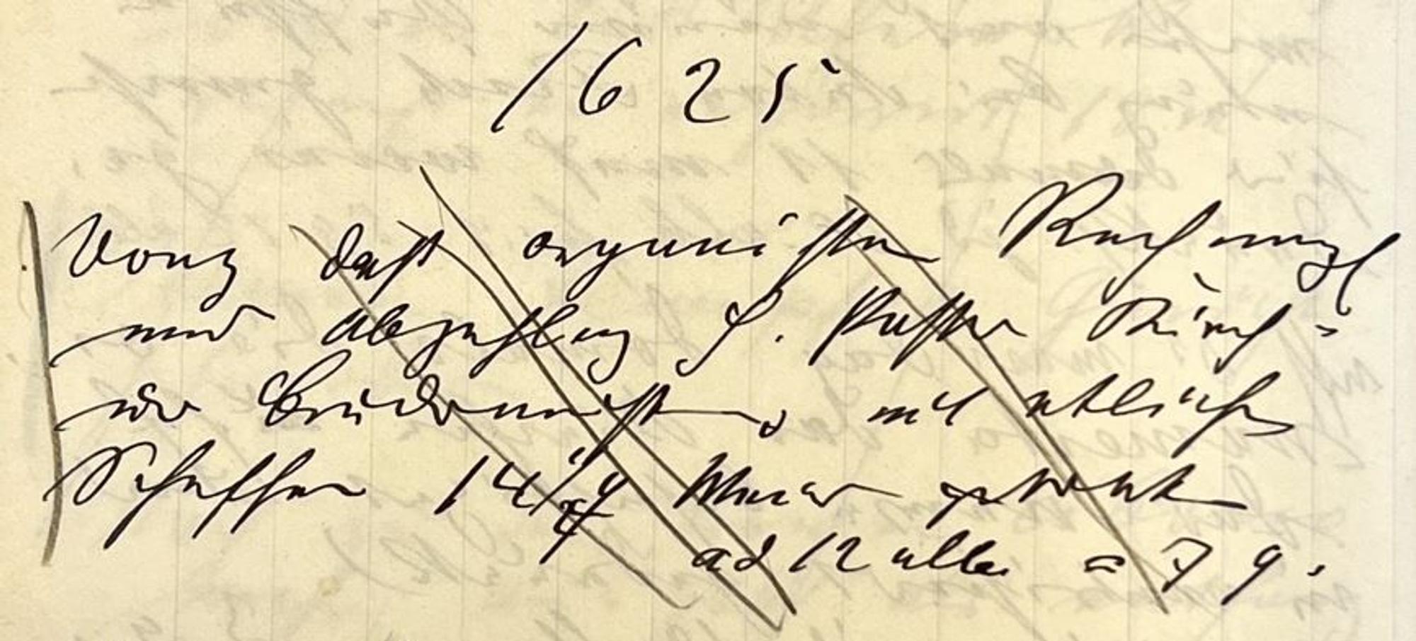 Zu sehen ist ein Dokument aus dem Jahr 1625, verfasst in Kurrent-Schrift.