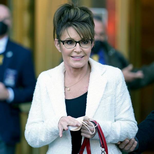 Sarah Palin im Februar 2022.