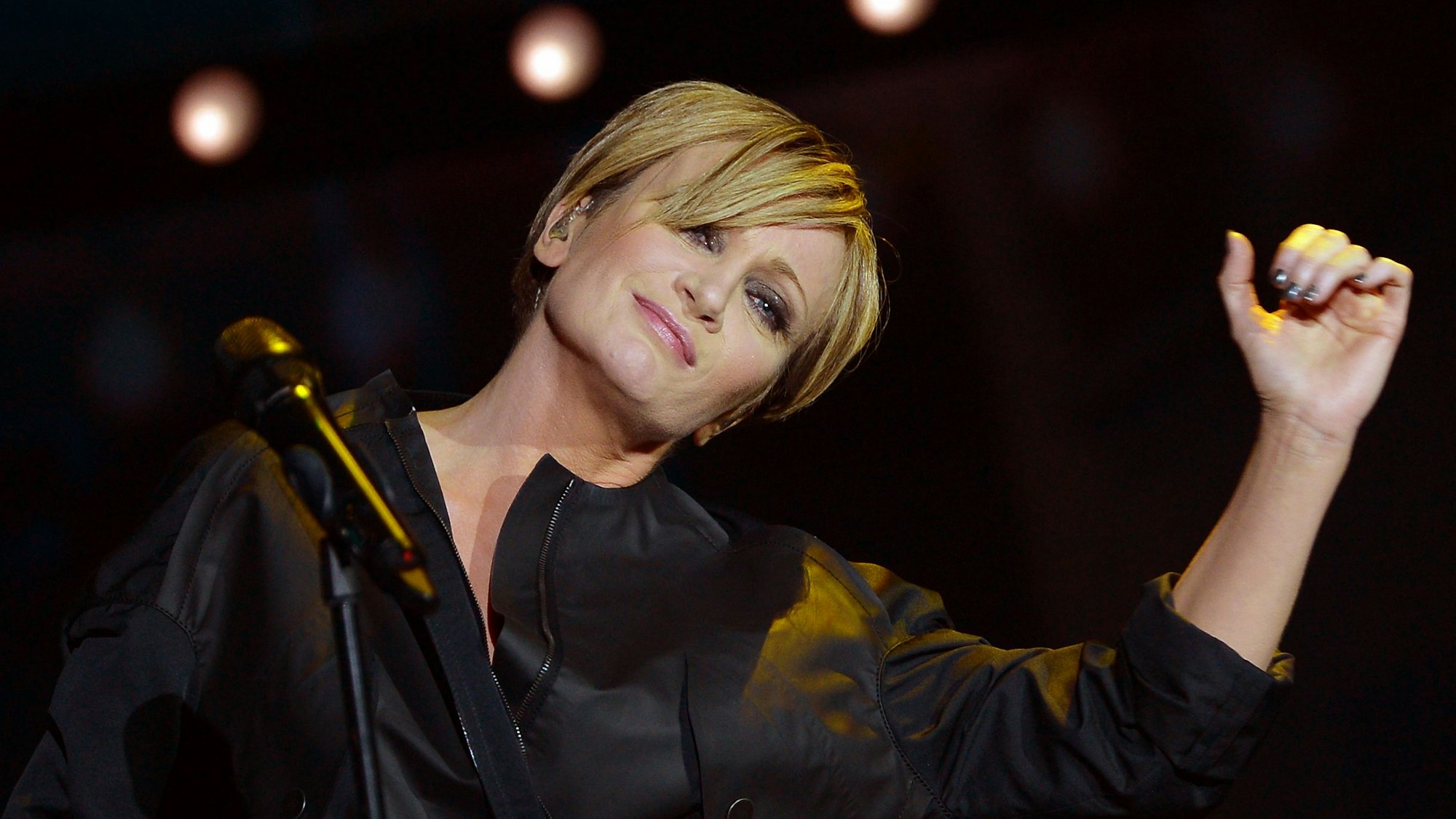 Patricia Kaas bei einem Konzert in Berlin.