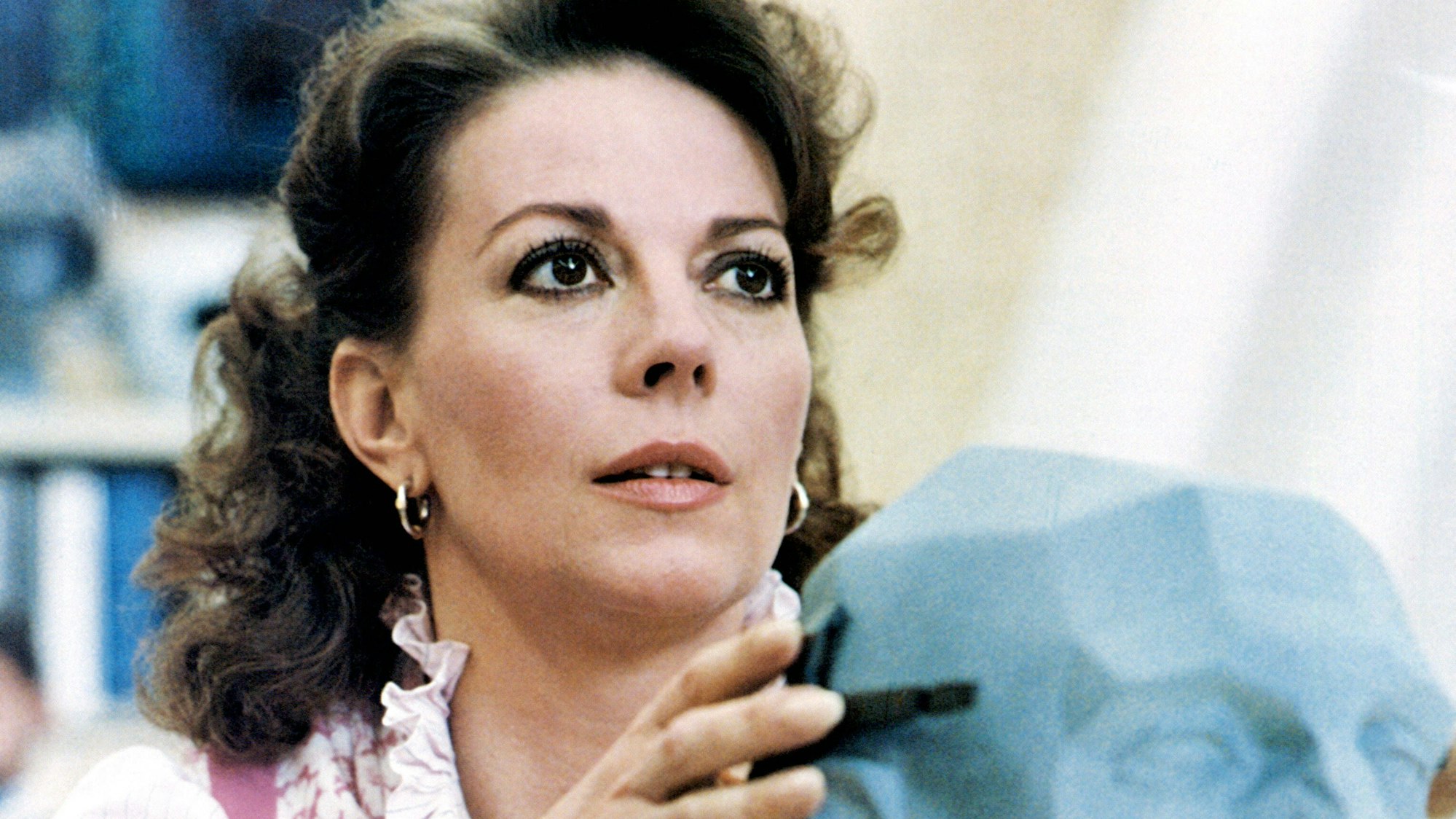 Nahaufnahme der Schauspielerin Natalie Wood.