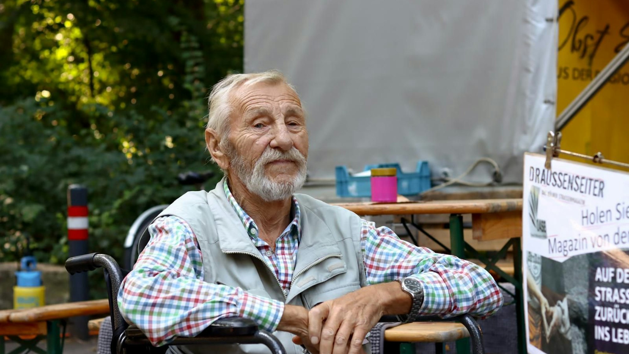 Alois „Gigi“ Bergmeister, aufgenommen im Sommer 2024