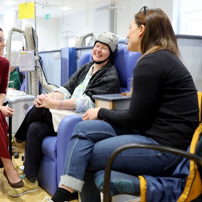Prinzessin Kate während ihres Besuchs im Royal Marsden Hospital in London.