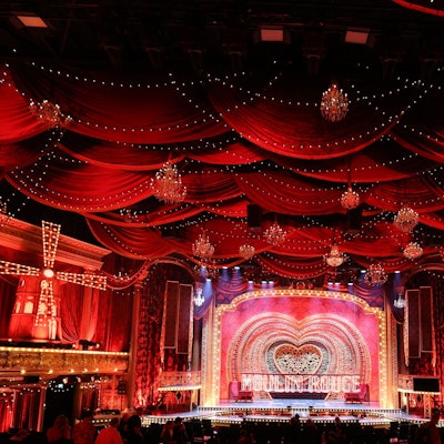 ATG Entertainment hat 20 Millionen Euro in die Produktion von Moulin Rouge investiert, vier allein in den Umbau des Musical Domes.