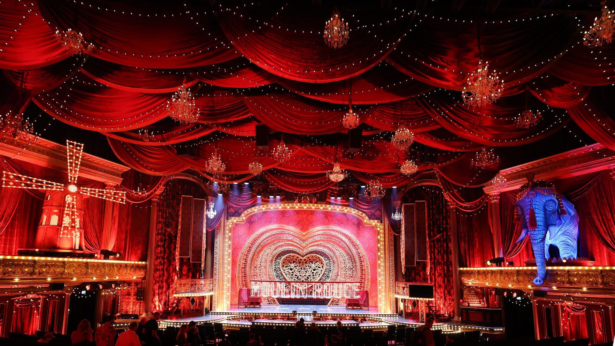 Der Musical Dome von innen.