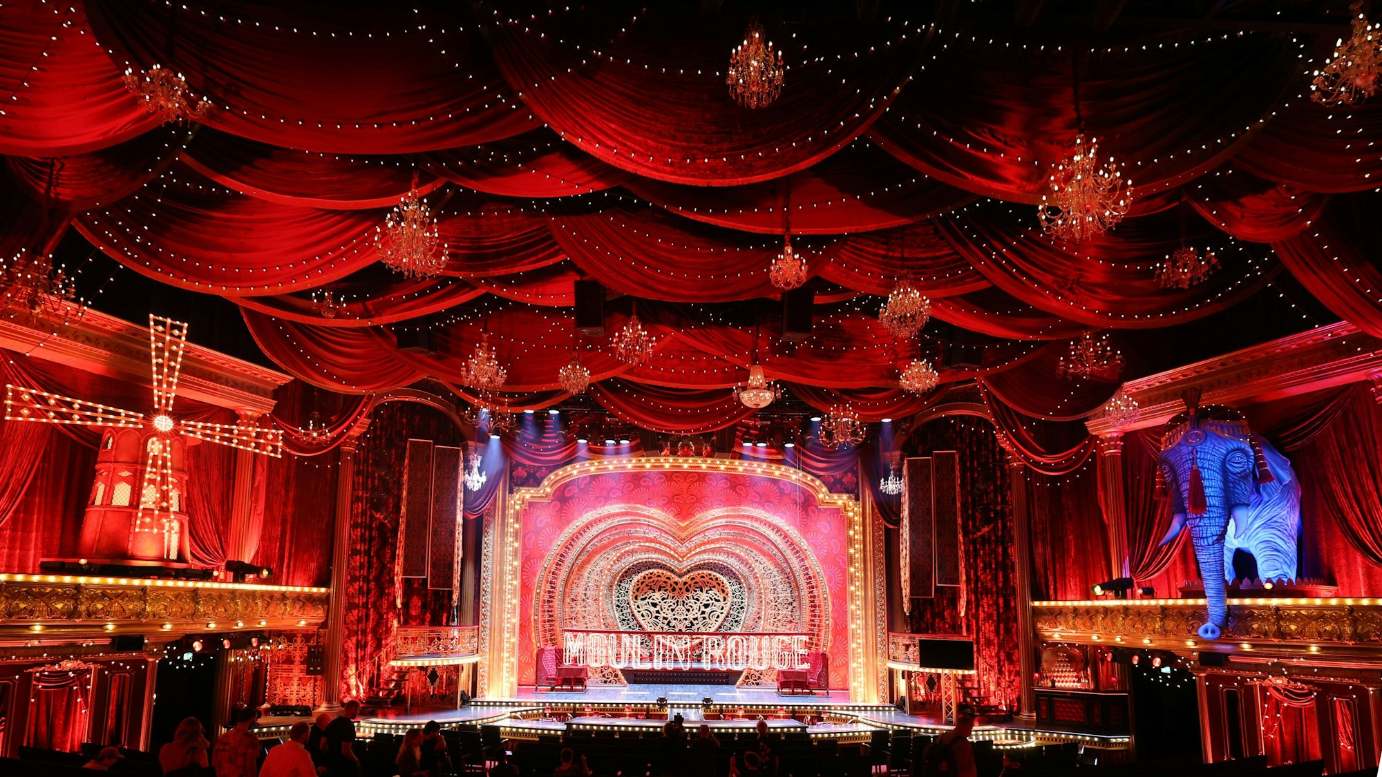 Der Musical Dome von innen.