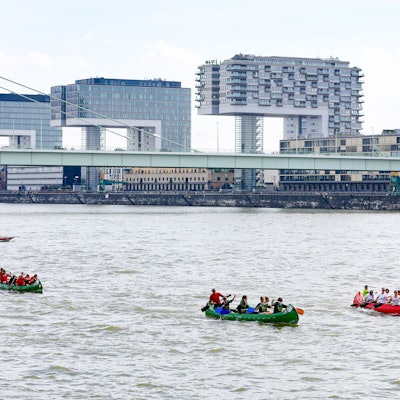 26.06.2021
Köln:
Kanu-Veranstaltung: Großes Wappen von Köln
Foto: Martina Goyert