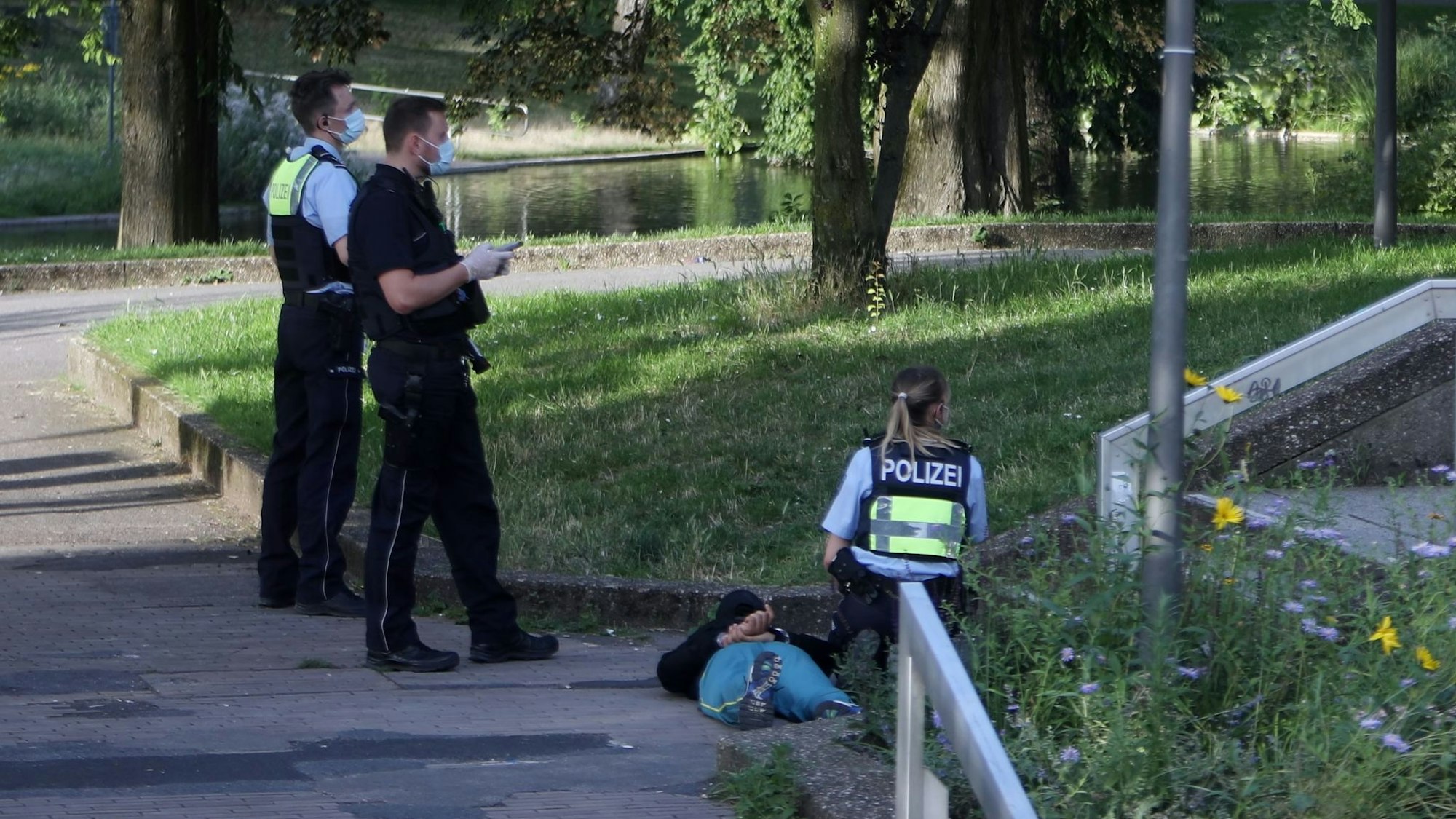 Nach einem Goldkettenraub nahm die Polizei im Juli 2024 im Bereich Ebertplatz einen Verdächtigen fest.