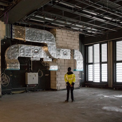 16.01.2023, Köln: Aufnahmen von der Baustelle der Bühnen der Stadt Köln (Schauspielhaus und Oper).
Im Bild große Probebühne des Schauspielhauses.
Foto: Michael Bause
Achtung es liegt eine Sperrfrist bis zum 17.01.2023 auf den Bildern!!!!