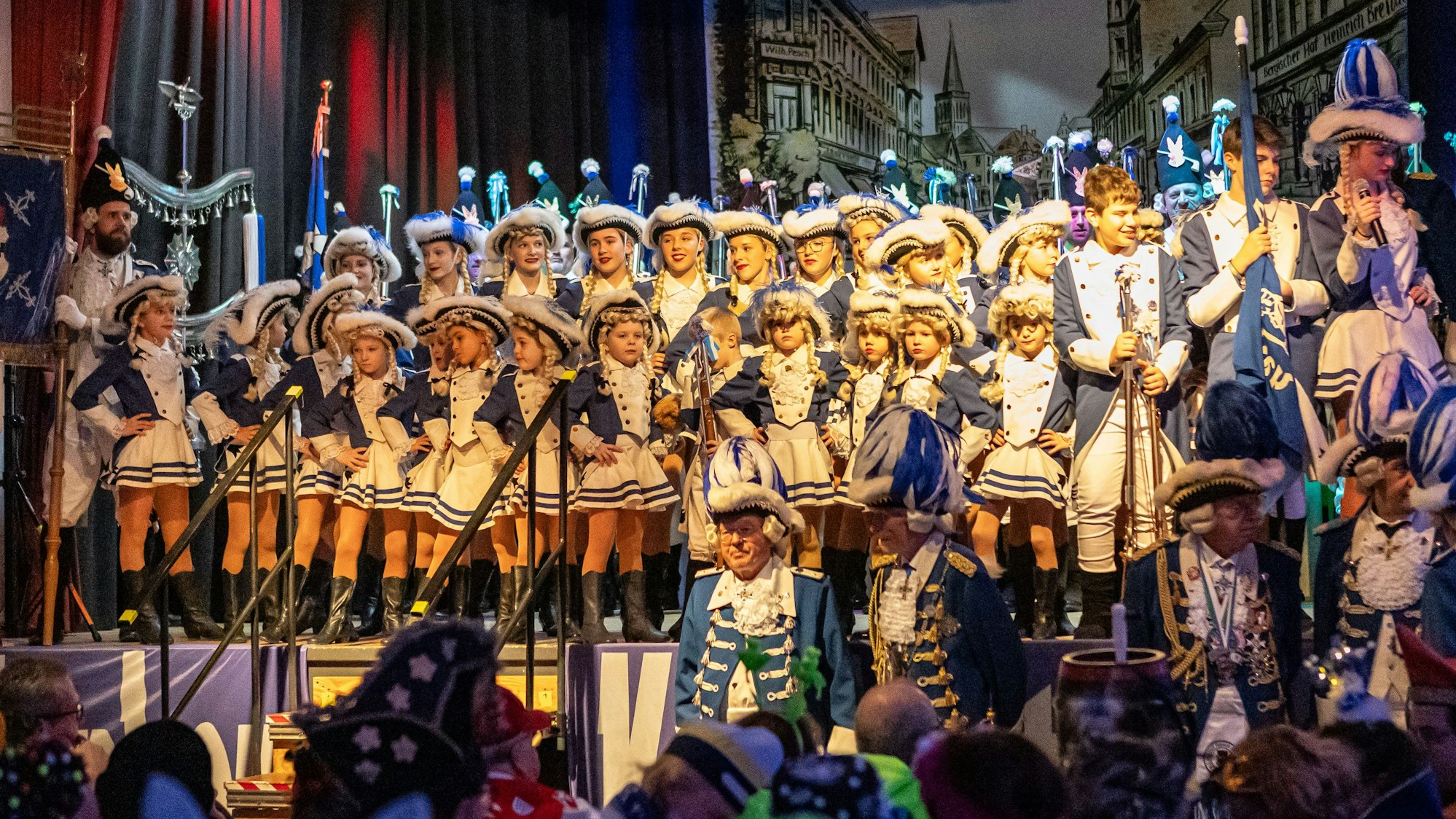 Sitzung der KG Altstadtfunken Opladen in der Stadhalle Bergisch Neukirchen