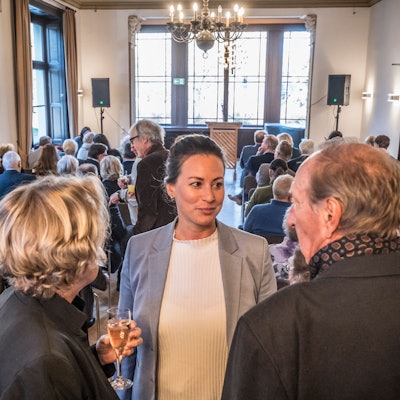 Caroline Bosbach beim Neujahrsempfang der CDU Leichlingen. Foto: Ralf Krieger