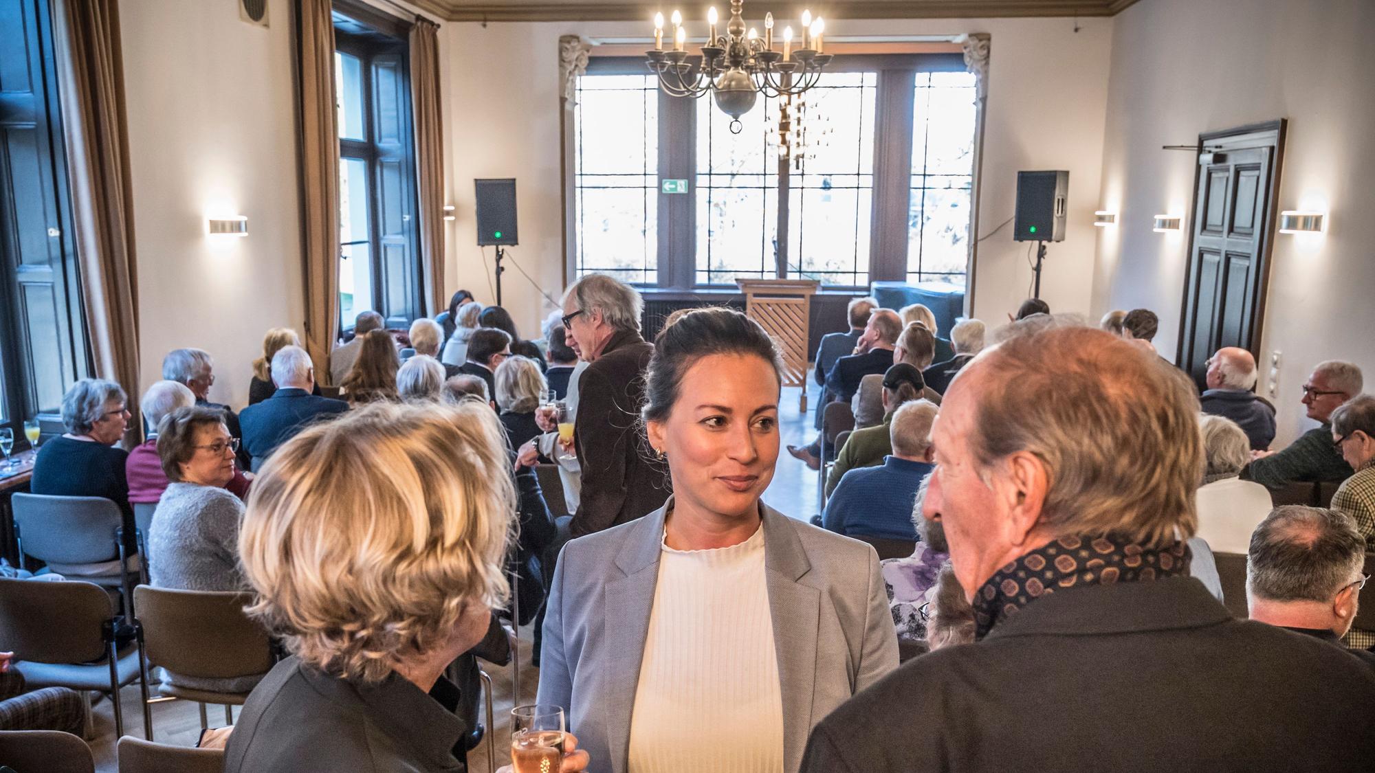 Caroline Bosbach beim Neujahrsempfang der CDU Leichlingen. Foto: Ralf Krieger