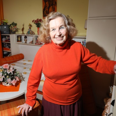 15.01.2025, Köln: Paula Hilsemer (94) soll wegen Eigenbedarf ihre Wohnung nach 70 Jahren verlassen. Foto: Arton Krasniqi