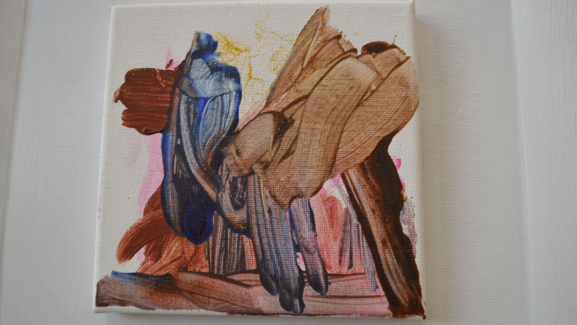 Ausstellung des Kunstvereins im Pumpwerk in Siegburg.
Das Frühwerk der erst zweieinhalbjährigen Nele Schwill