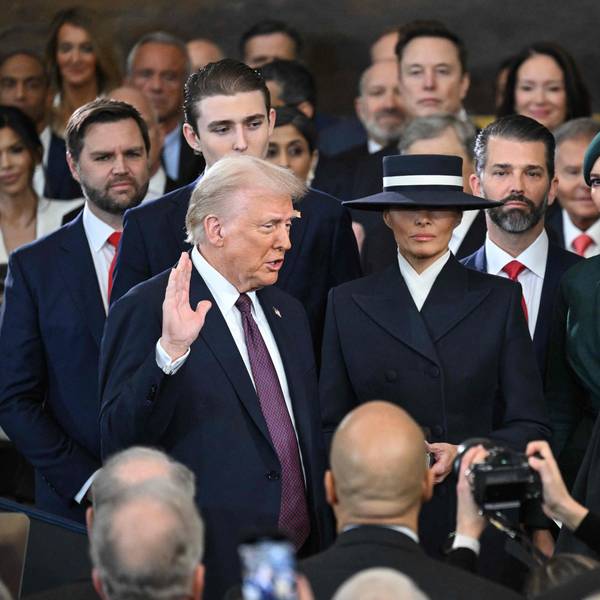Donald Trump wird als 47. US-Präsident vereidigt.