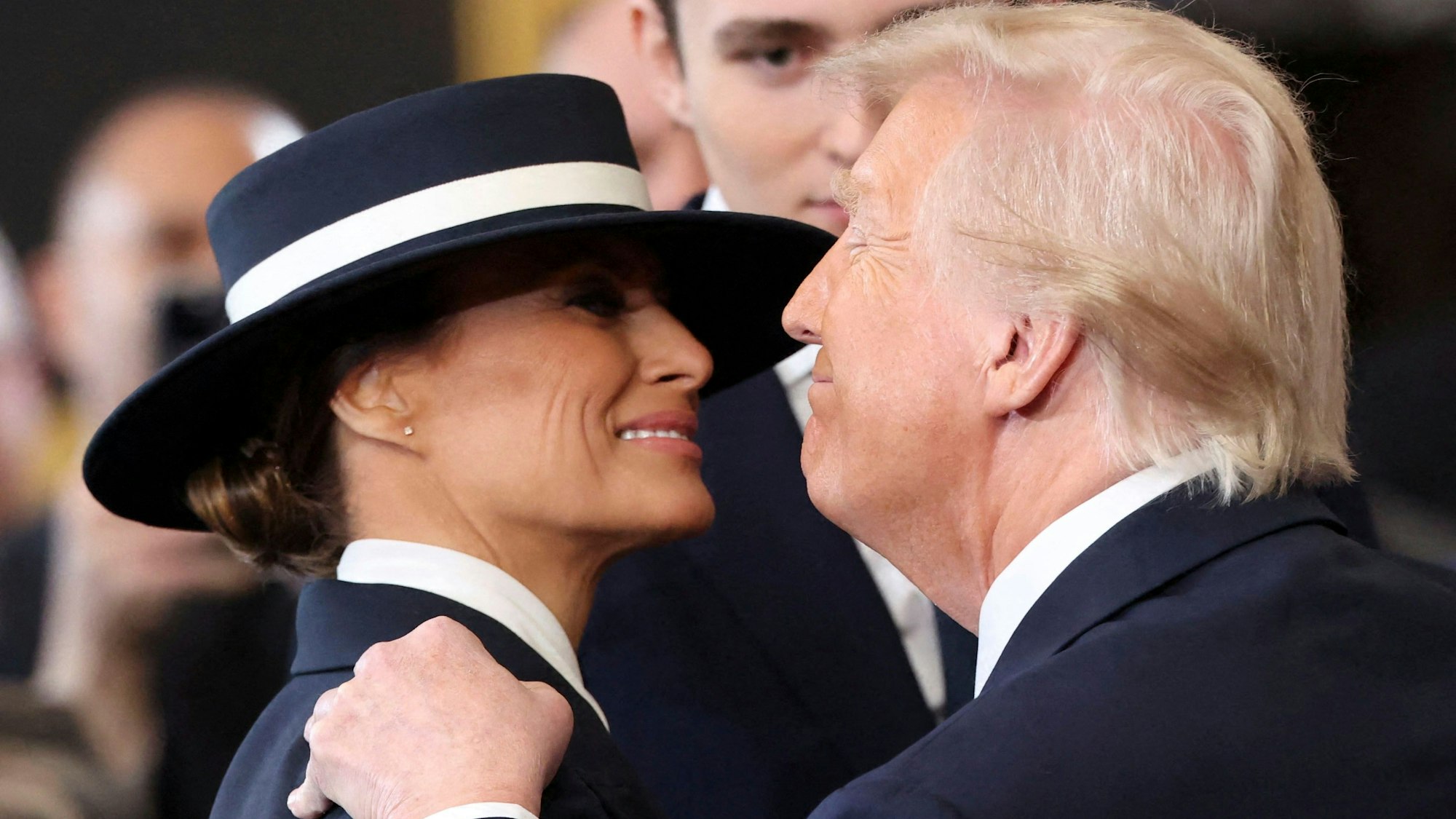 Donald Trump und seine First Lady Melania Trump