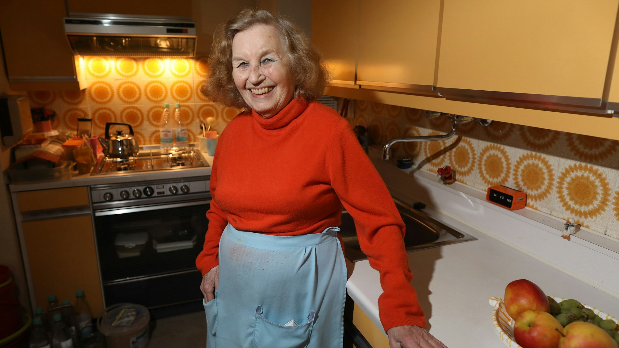 15.01.2025, Köln: Paula Hilsemer (94) soll wegen Eigenbedarf ihre Wohnung nach 70 Jahren verlassen. Foto: Arton Krasniqi