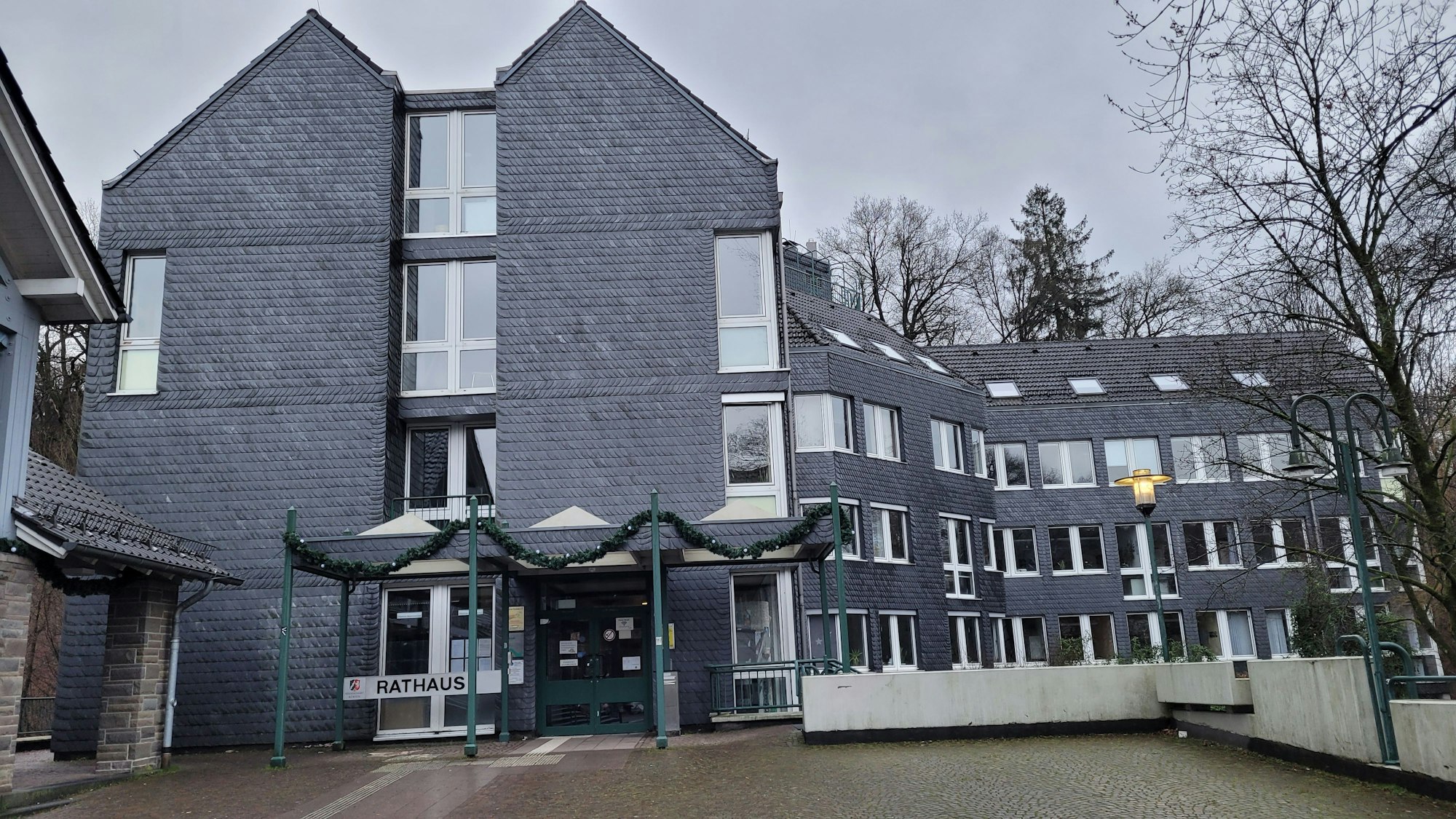 Das Foto zeigt das Rathaus Kürten