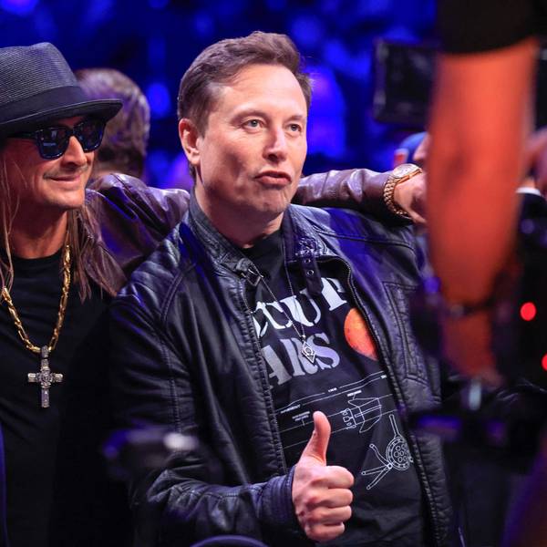 Der neue alte US-Präsident Donald Trump mit seinen guten Kumpels Kid Rock und Elon Musk