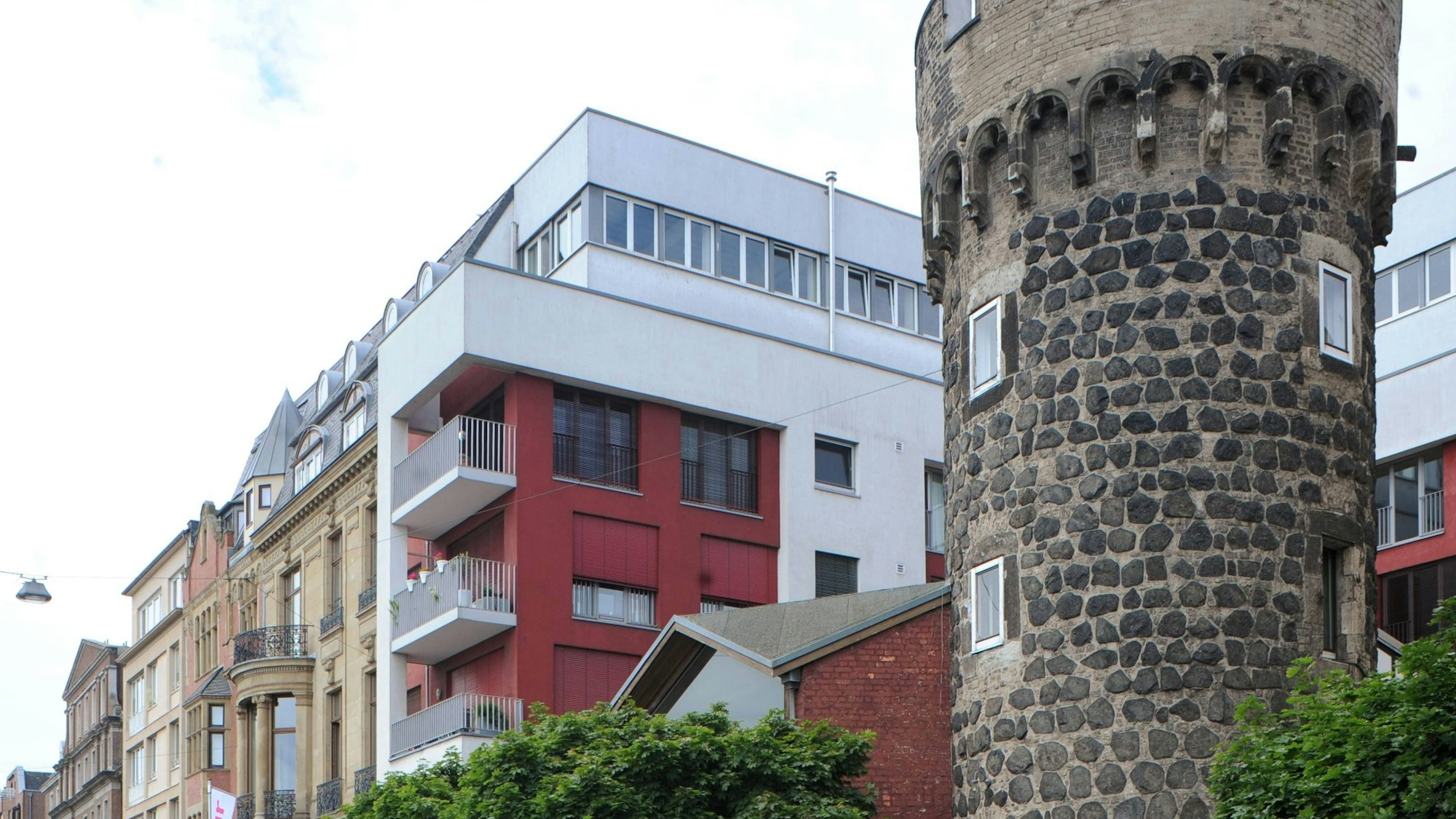 Das Kunibertstürmchen in der Kölner Altstadt