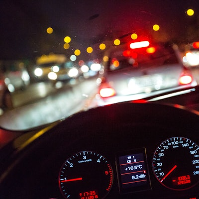 POV Foto aus Auto hinaus