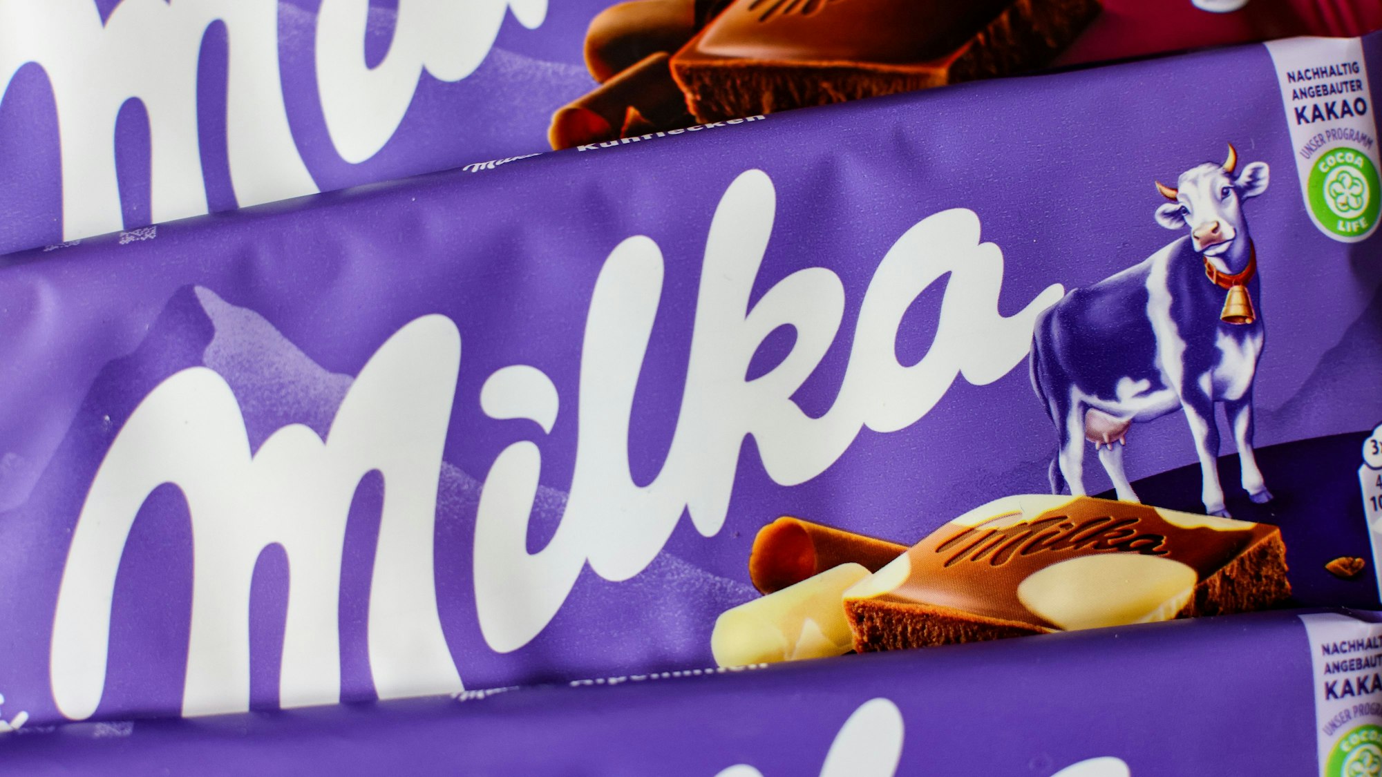 Die neue Mogelpackung von Milka kommt bei den Verbrauchern nicht gut an.