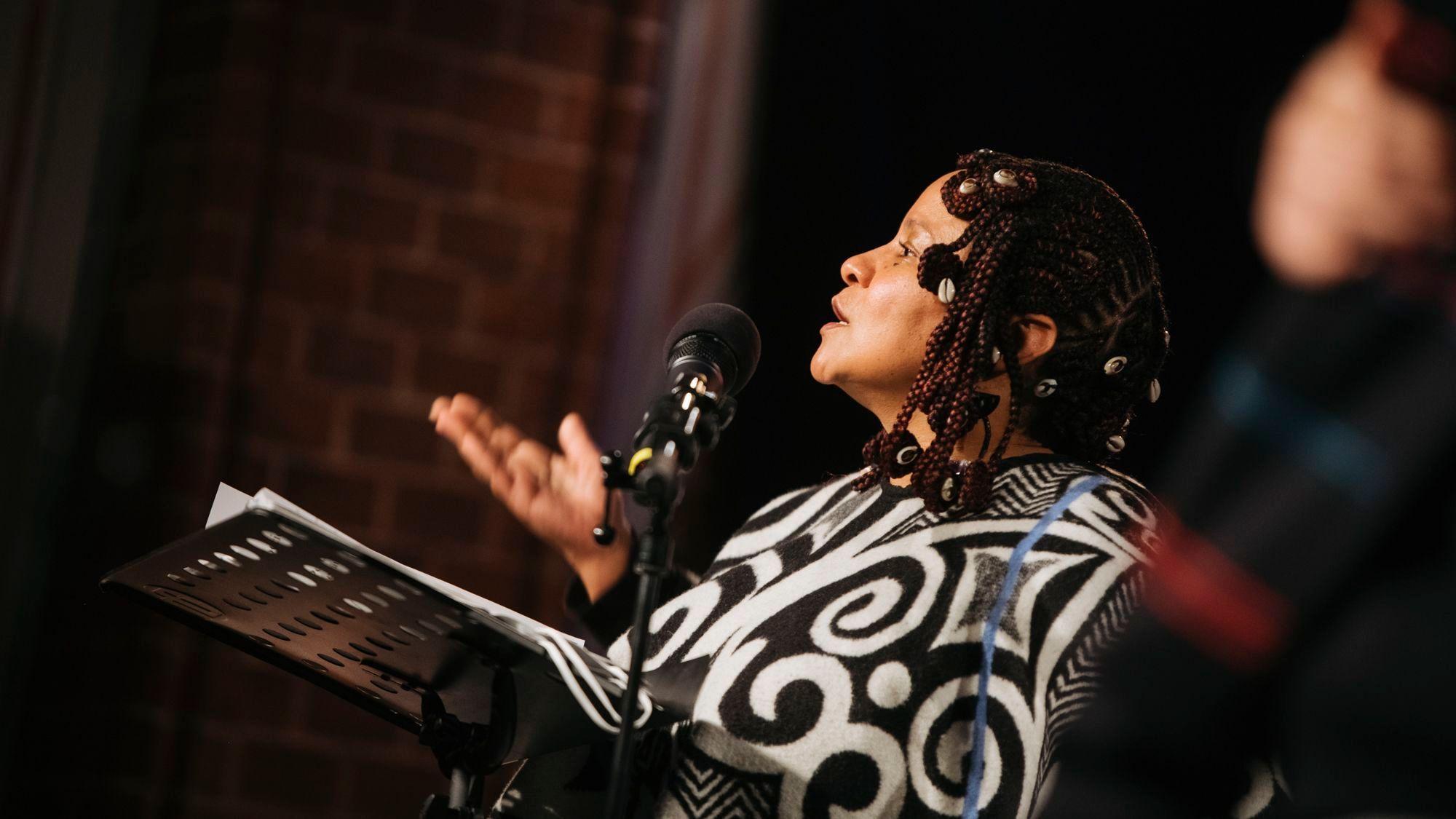 Lebogang Mashile bei der Poetica 10