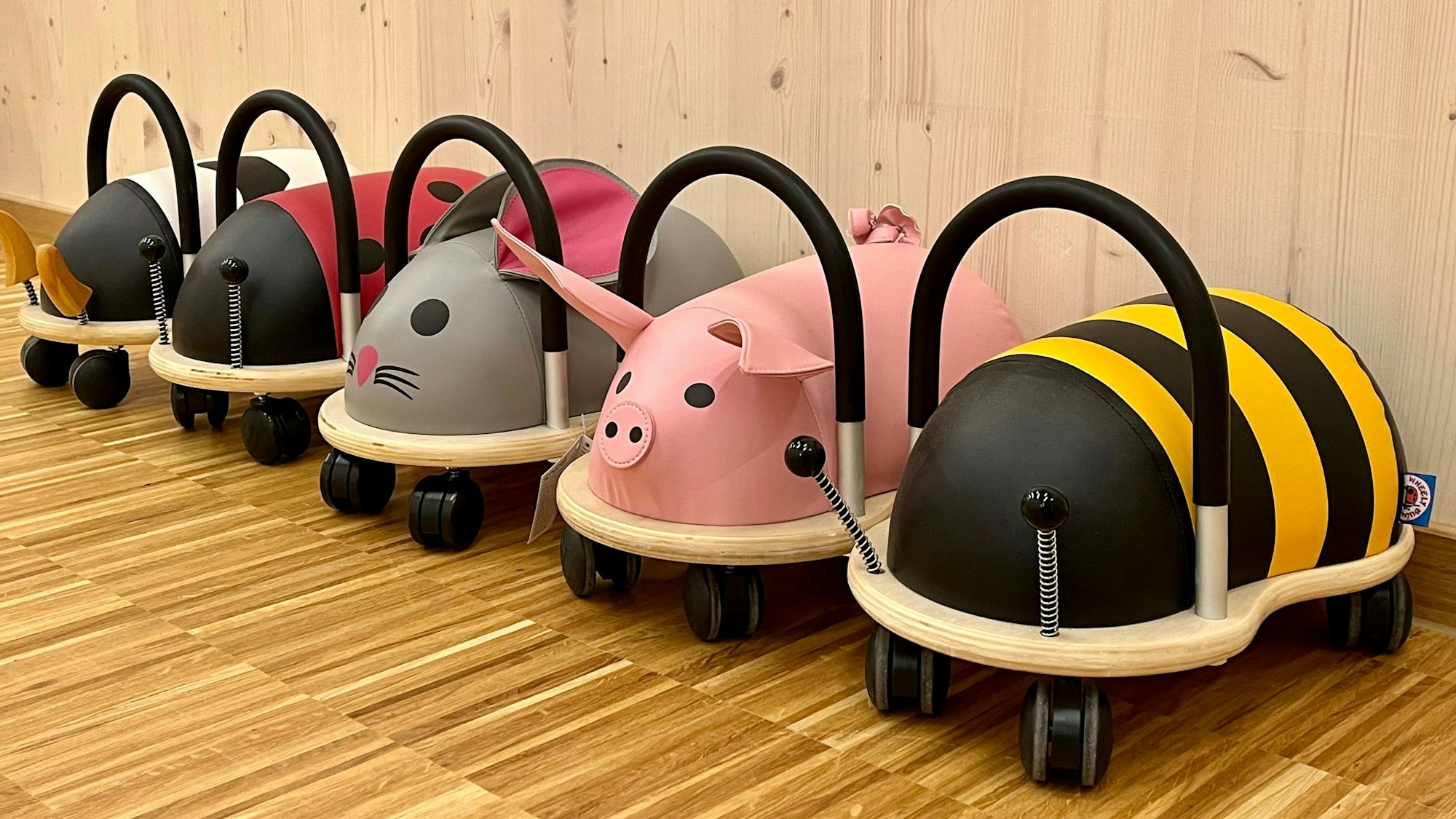 Fahrgeräte in einer Kita