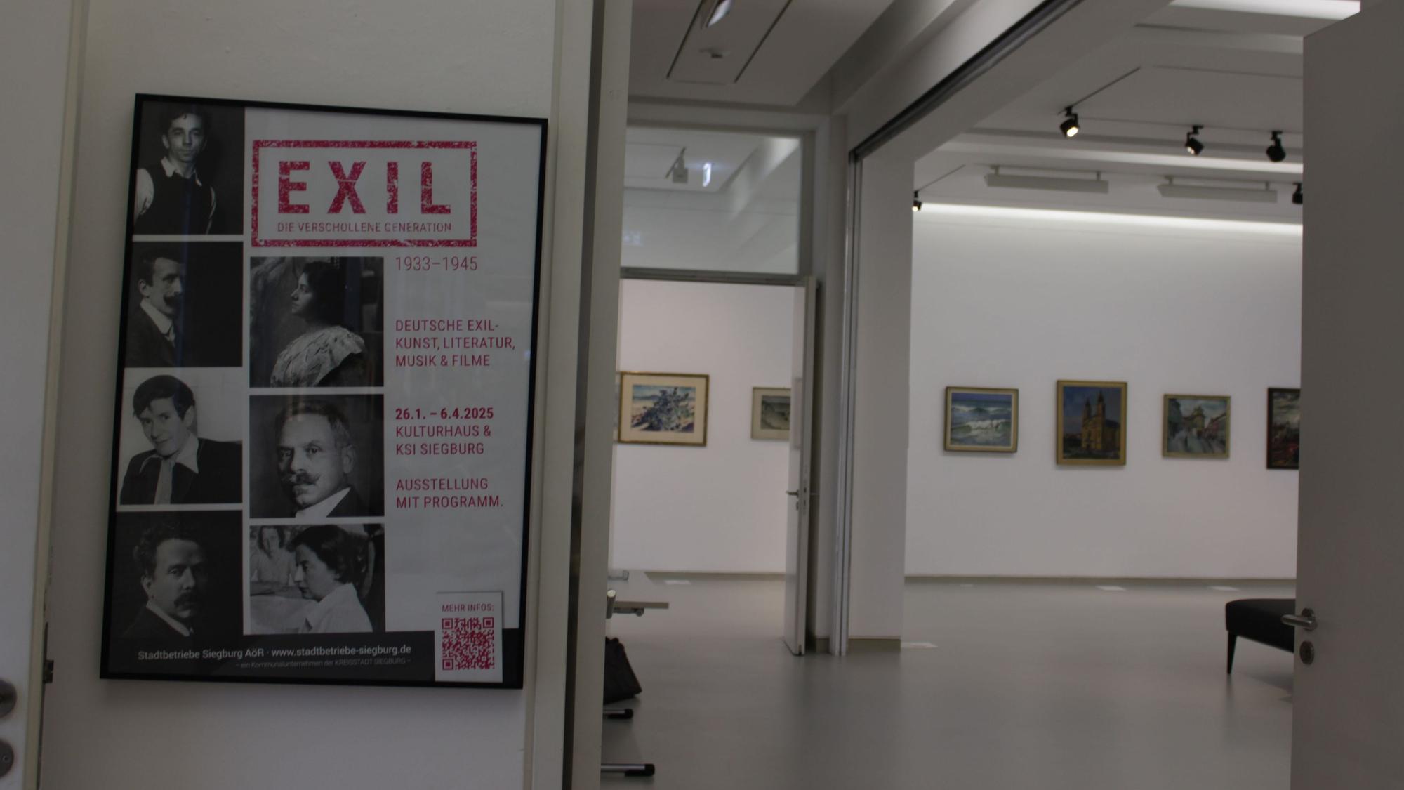 Aktuell stellt das Siegburger Stadtmuseum unter anderem Kunst von während der NS-Zeit verfolgten Künstlerinnen und Künstlern aus.