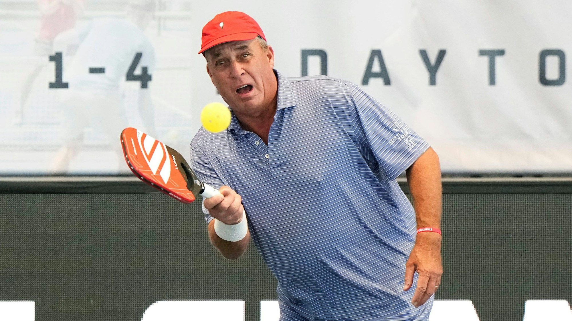 Ivan Lendl spielt auch gerne Pickleball, so wie hier Anfang 2024.