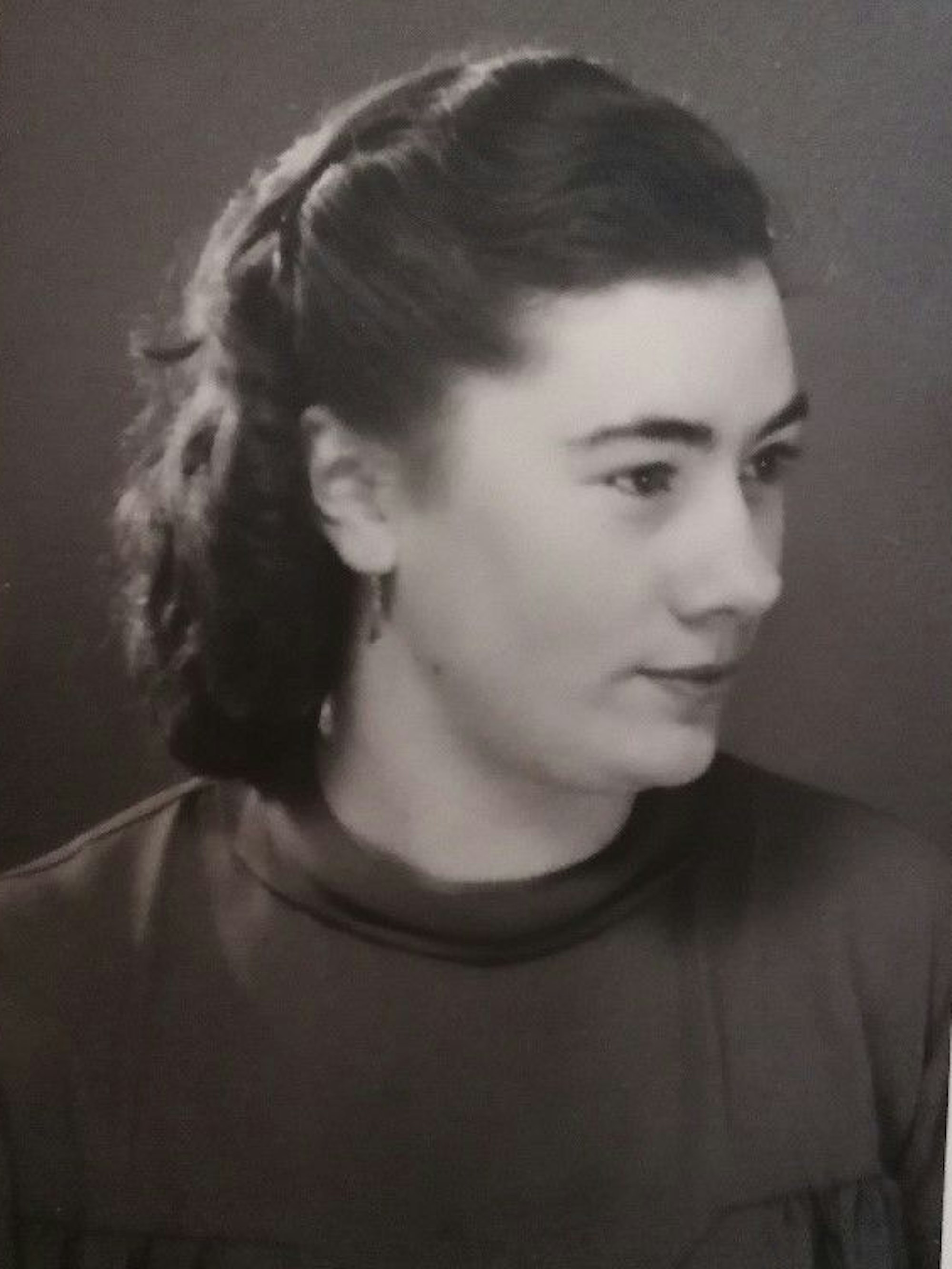 Elisabeth Rothkegel mit ca. 19 Jahren.