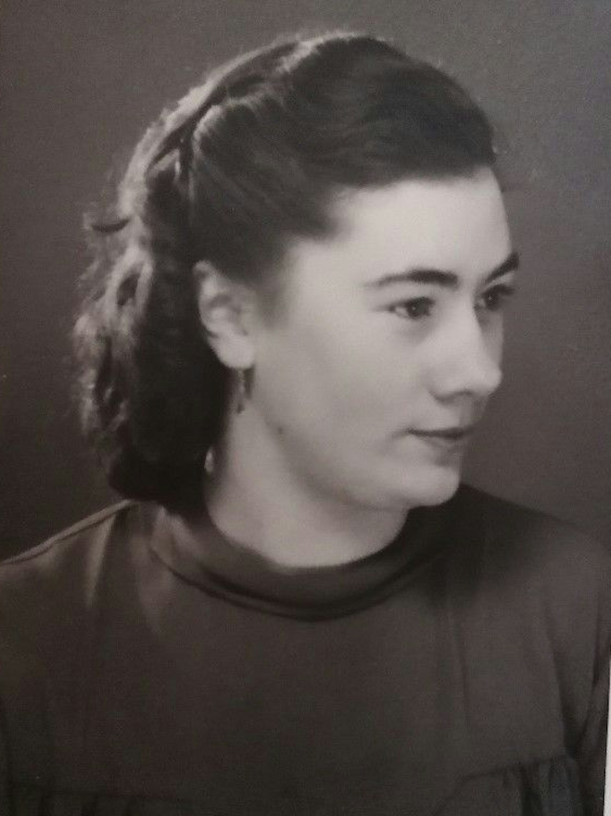 Elisabeth Rothkegel mit ca. 19 Jahren.