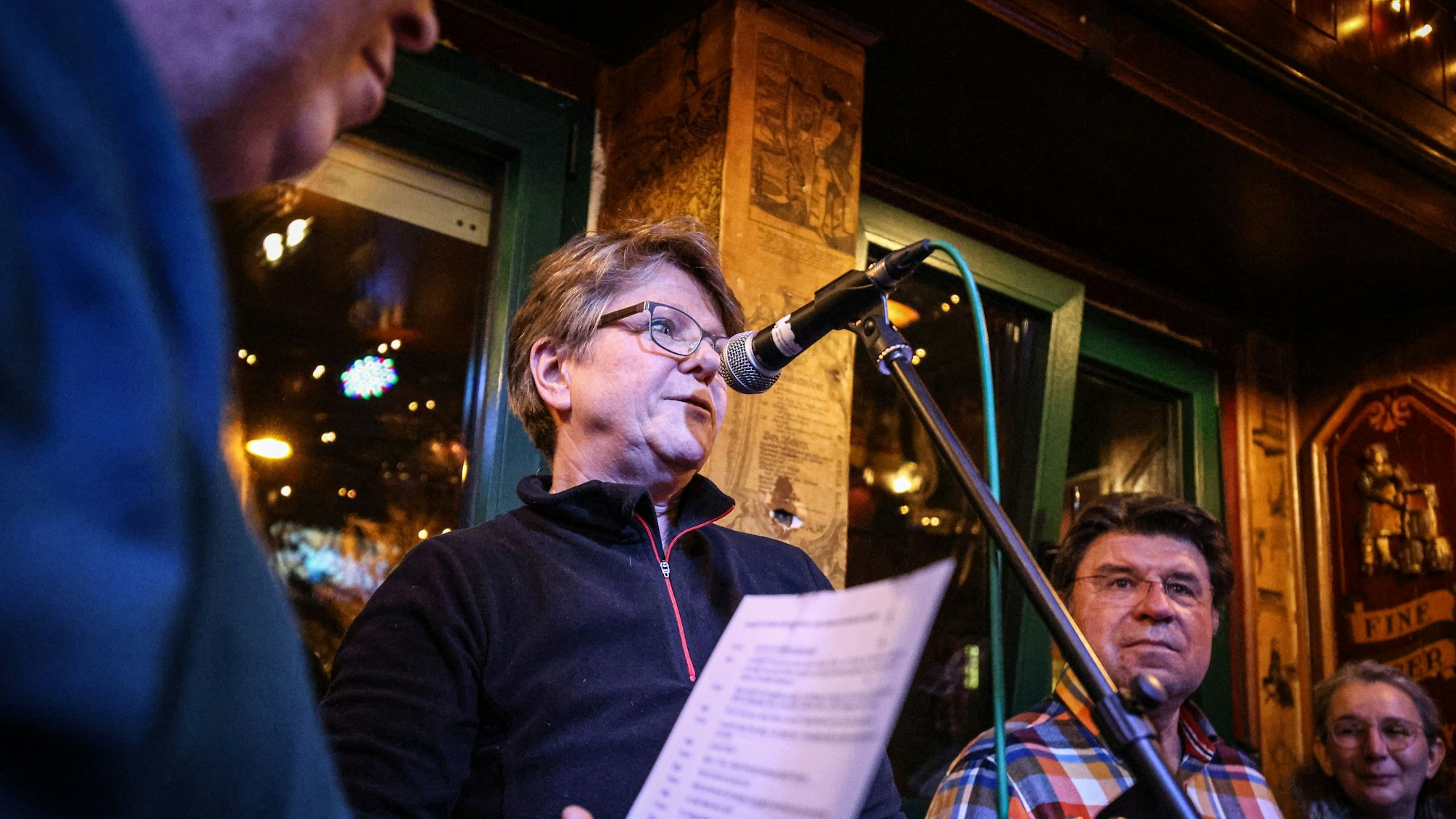 Der Notenschlüssel war gefüllt. 7 Redner erzählten die Geschichte.