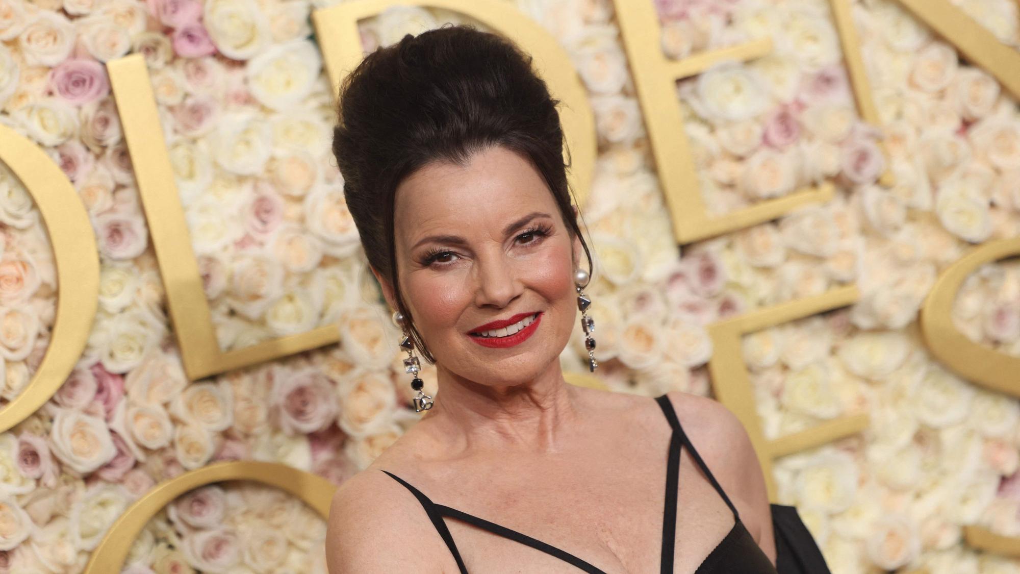 Fran Drescher bei den Golden Globes im Januar 2025.