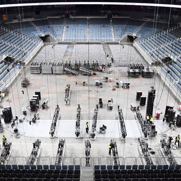 Blick in die Lanxess-Arena