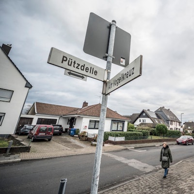 Die Tat ereignete sich an der Kreuzung Pützdelle/Am Vogelkreuz.