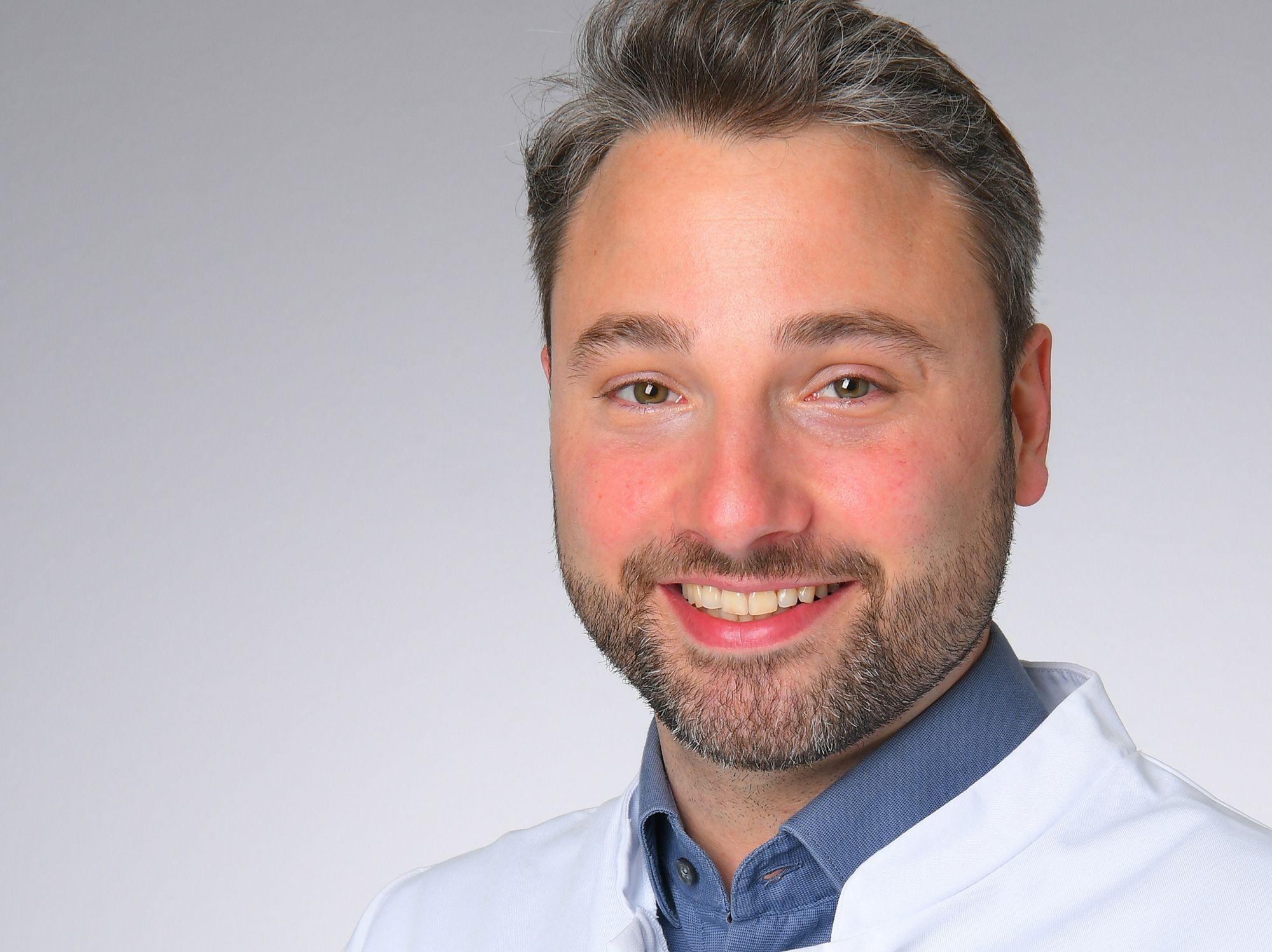 Porträt von Jakob Malin, Uniklinik Köln