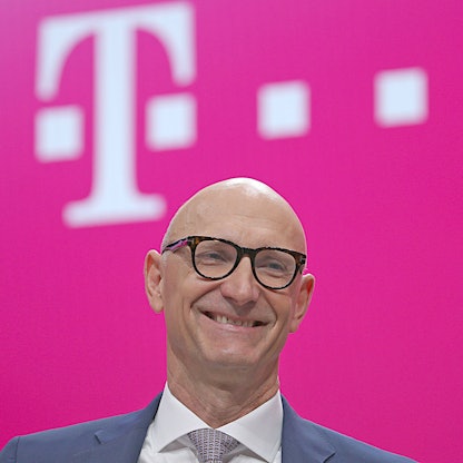 Tim Höttges, Vorstandsvorsitzender der Deutschen Telekom, ist der Manager einer rheinischen Aktiengesellschaft mit dem höchsten Einkommen