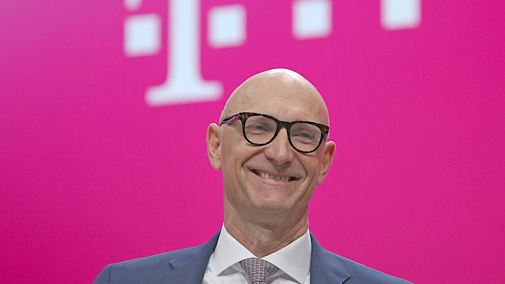 Tim Höttges, Vorstandsvorsitzender der Deutschen Telekom, ist der Manager einer rheinischen Aktiengesellschaft mit dem höchsten Einkommen