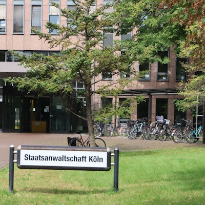 Das Foto zeigt die Staatsanwaltschaft Köln.